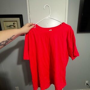 Vibrant Red fabletics  T-Shirt